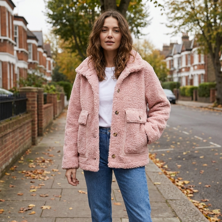 Clara | Fleece Utility Jacket