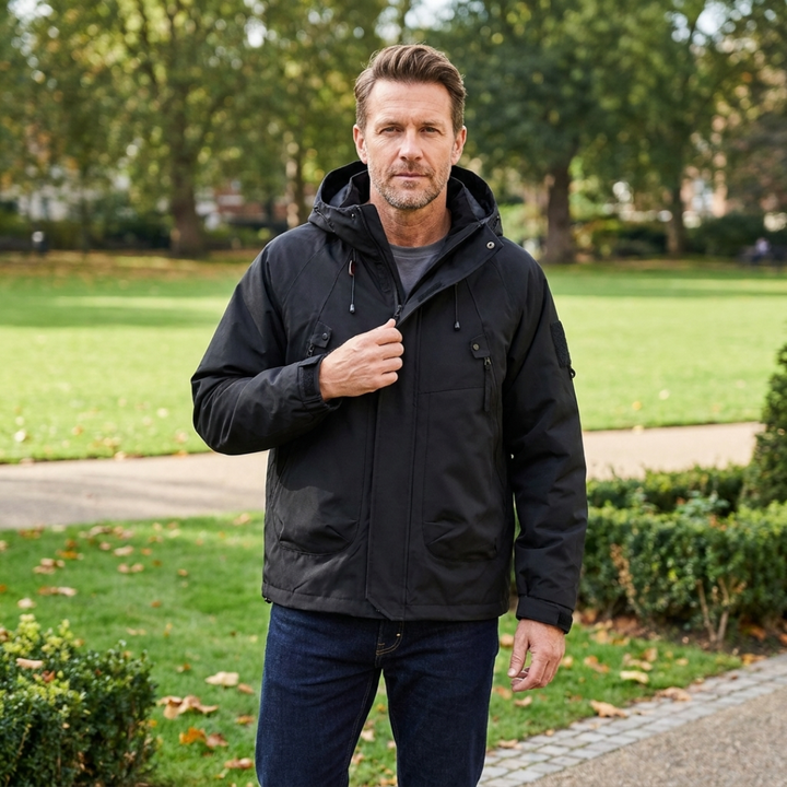 Alistair | Padded Hooded Jacket