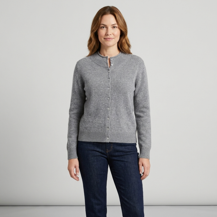 Harriet | Button-Through Knit Cardigan