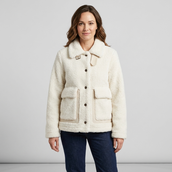 Clara | Fleece Utility Jacket