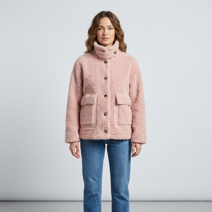 Clara | Fleece Utility Jacket