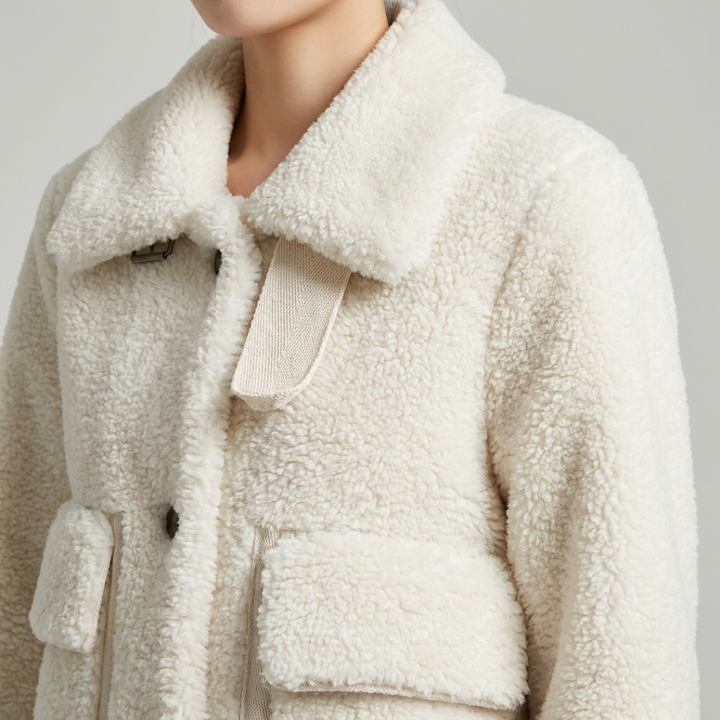 Clara | Fleece Utility Jacket